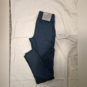 Forever 21 High-Rise Moto Leggings - Dark Teal/Navy - Size Small - NWT 2009